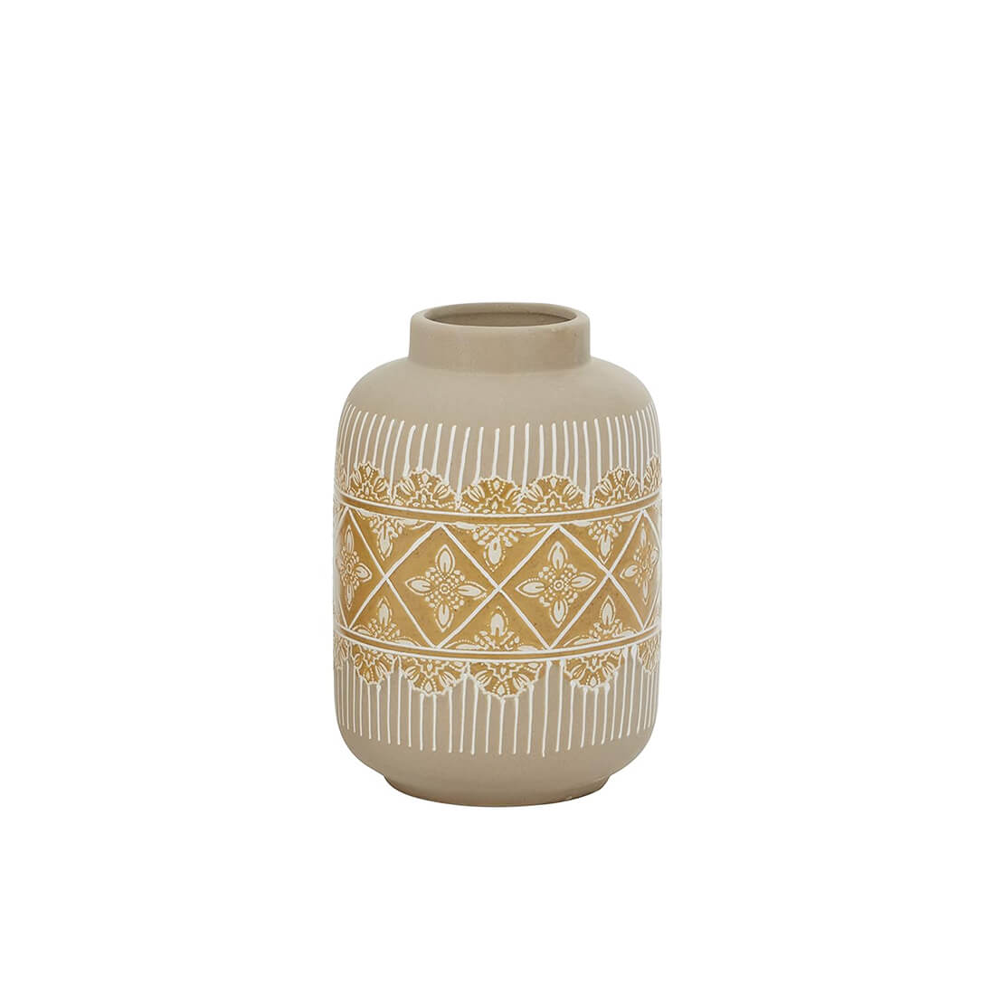 Glass Vase Minimalist Creative Hydroponic Striped Vase Ornament - الصورة 3