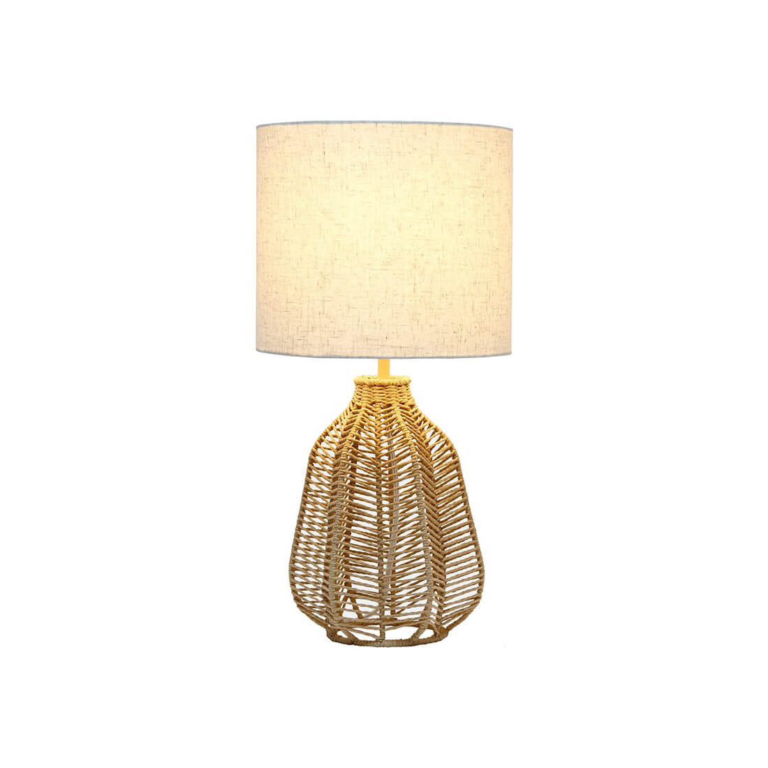 Milo Brass And Black Metal Lamp Ø18cm x 30cm - الصورة 2